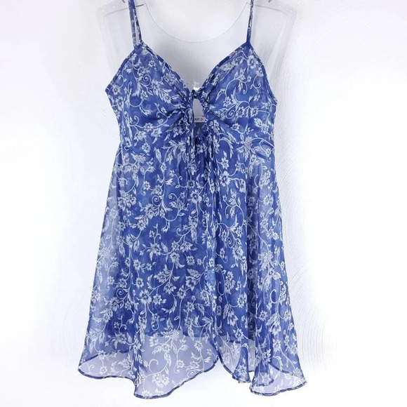 Victorias Secret Vintage Baby Doll Sheer Top XS - Picture 1 of 8